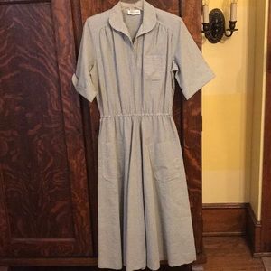 Vintage seersucker dress